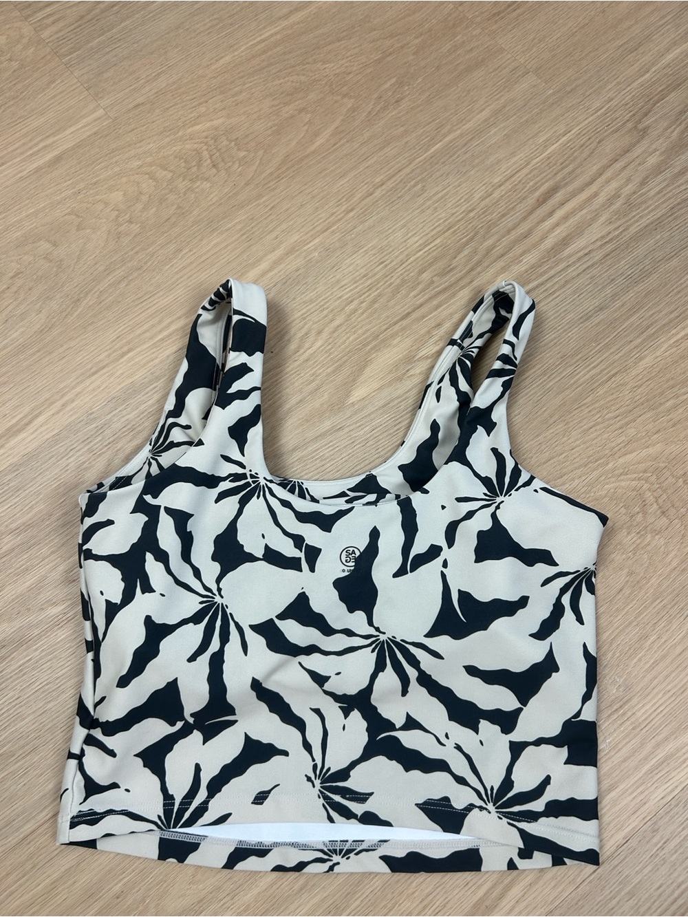 SAGE Collective Workout Crop Top Tank S - Picture 3 of 4